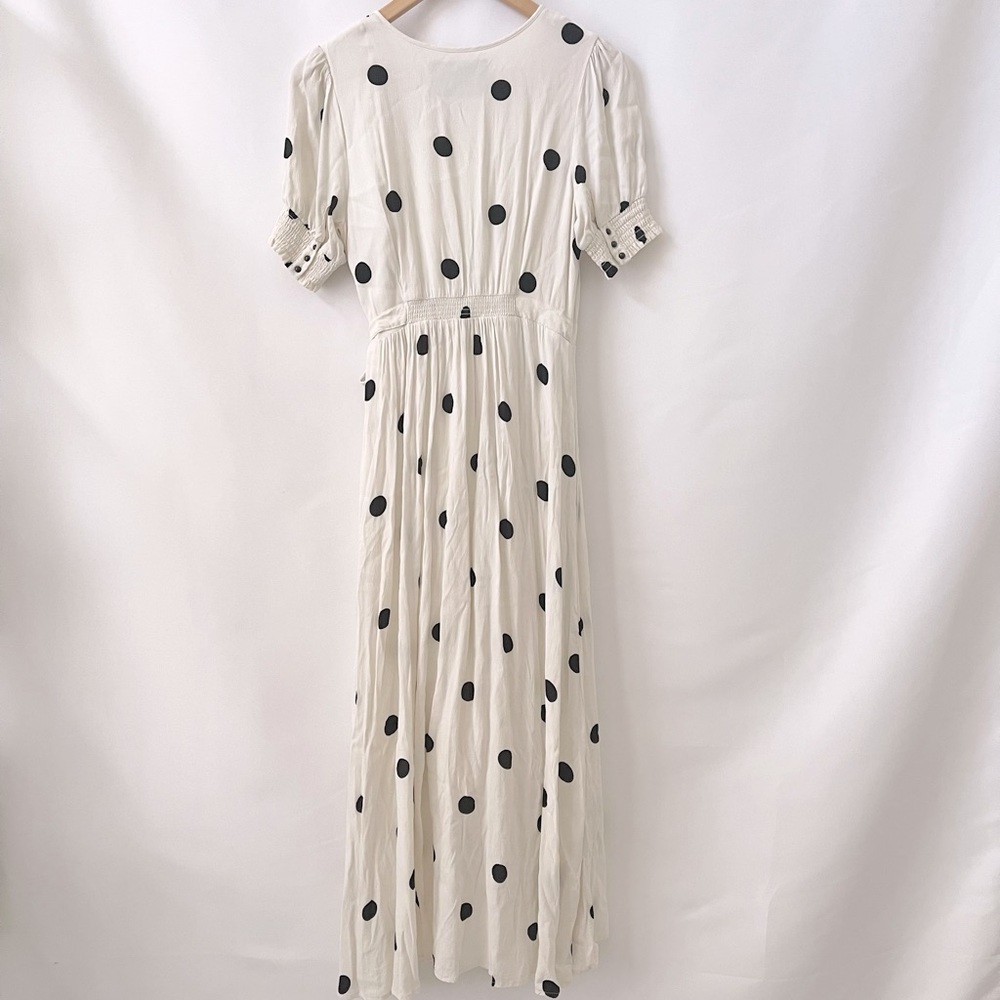 Anthropologie Breanna Wrap Polka Dot Dress - Picture 12 of 13